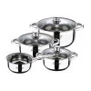 San Ignacio Cassel Cooking Train - 7 Pieces - Stainless Steel - SG8172