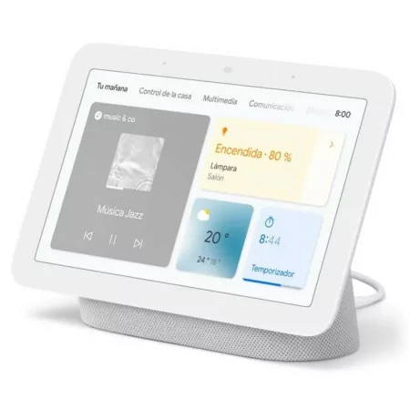 Google Nest Hub Smart Speaker - 2nd Generation - White