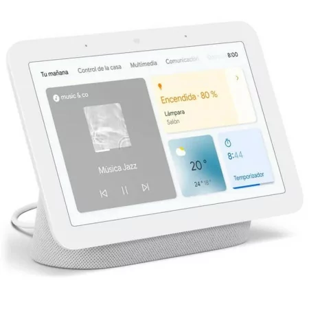 Google Nest Hub Smart Speaker - 2nd Generation - White
