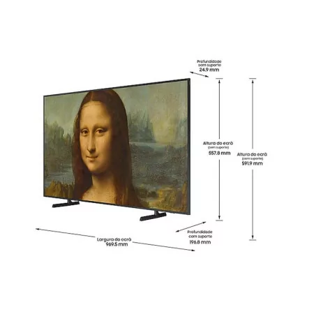 Samsung 43 QLED Smart TV - LifeStyle Frame - QE43LS03BAUXXC - 4K