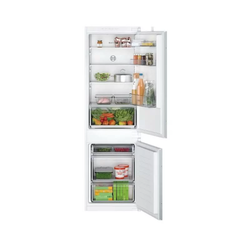 Bosch Built-in Combination Refrigerator - 260L - White - KIV86NSF0 (Series 2)