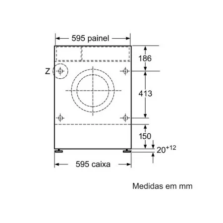 Bosch Washer / Dryer - 7/4 Kg - 1200 RPM - WKD24362ES (Series 4)