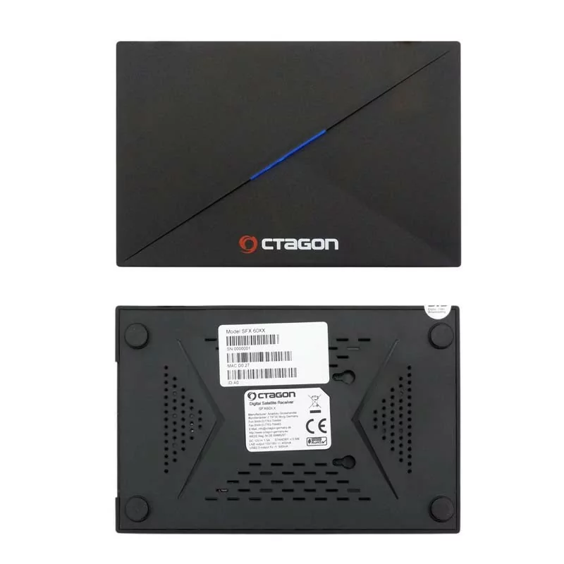 Octagon SFX6008 - IP - WL - HD - H.265 HEVC - E2 Linux + Define Linux OS Dual - Multiboot