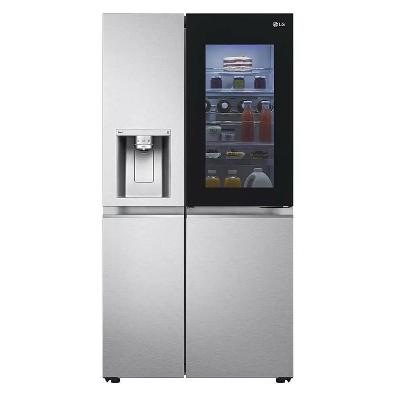 LG Side By Side Refrigerator - 416L - GSXV91MBAE