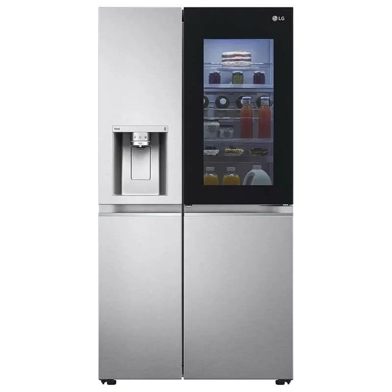 LG Side By Side Refrigerator - 416L - GSXV90BSDE