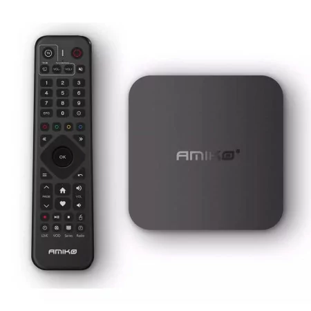 Amiko A9 Green+ - 2/16GB - IPTV Box - Android 4K
