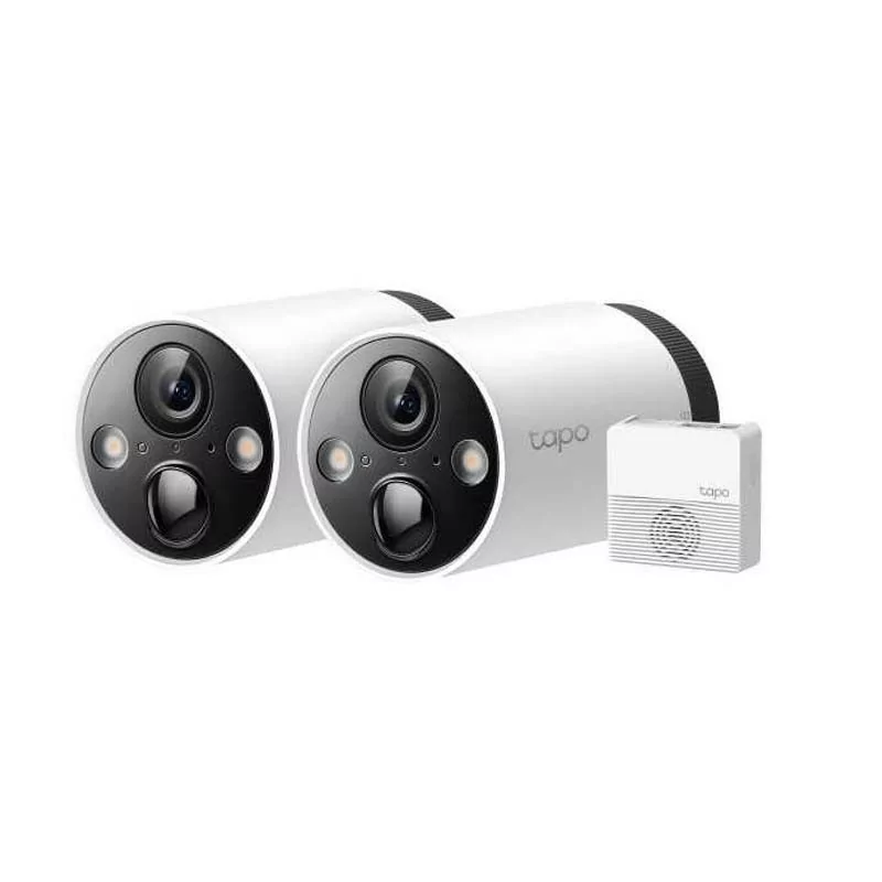 Kit 2 TP-Link Security Cameras - Tapo C420S2 - People Detection - 2K