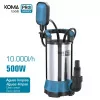 Koma Tools Pro Series Clean Water Pump - 500 W - 17 x 30 cm - Stainless Steel