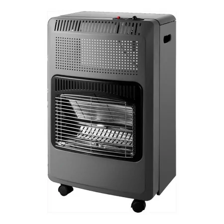 Aquecedor a Gás Interior Fulmo - Chama Azul - Dobrável - Cinza||8435654500606