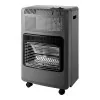 Fulmo Indoor Gas Heater - Blue Flame - Collapsible - Gray