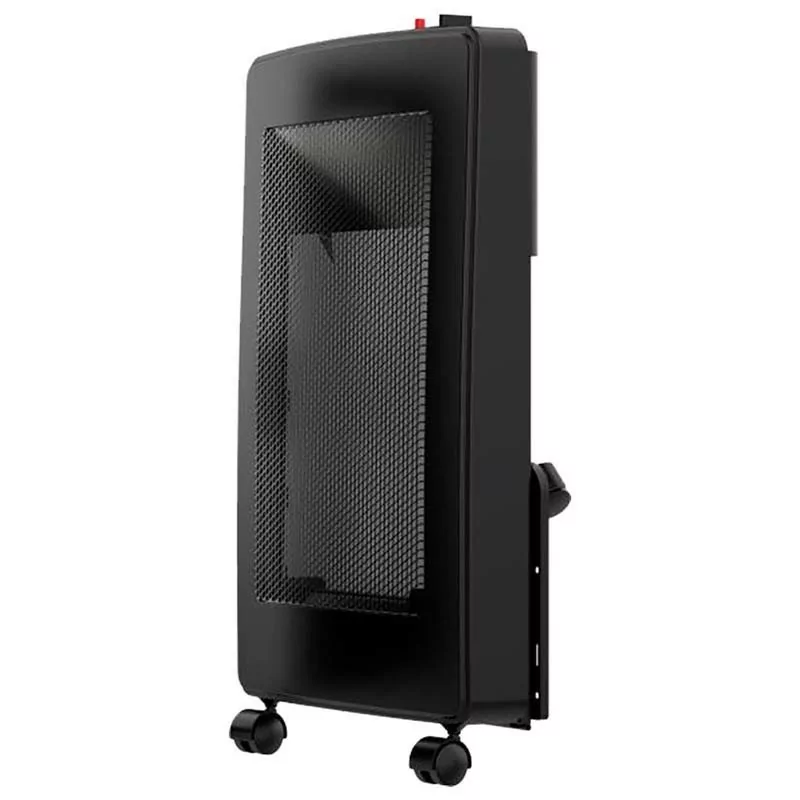 Calefactor a Gas Interior Fulmo - Chama Azul - Dobrável - Negro