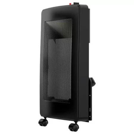 Fulmo Indoor Gas Heater - Blue Flame - Collapsible - Black
