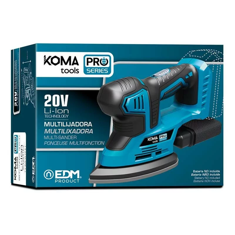 Koma Tools Pro Series Sander - 20 V - 12000 RPM