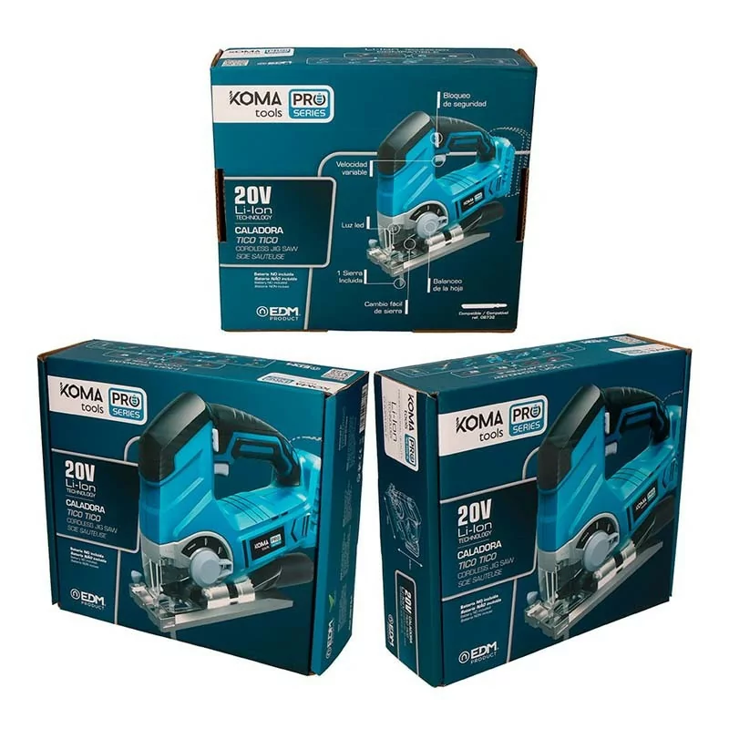 Koma Tools Pro Series Tico-Tico Saw - 20 V - 2300 RPM