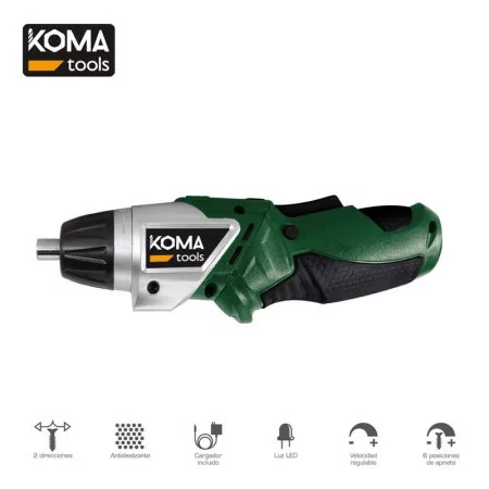 Koma Tools Battery Screwdriver - 3.6V - 1300mAh
