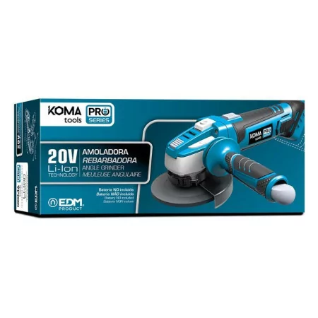Koma Tools Pro Series Angle Grinder - 20V - 28.9 x 23.9 cm