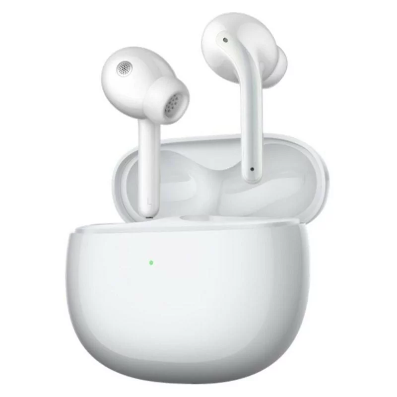 Xiaomi Buds 3 Earphones - Bluetooth - Charging Case - White Xiaomi Buds 3 Earphones - Bluetooth - Charging Case - White