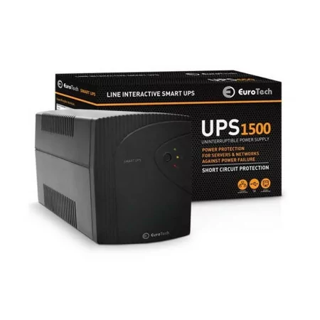 Eurotech Interactive UPS - 1500 VA - 900 W - UPS1500EU