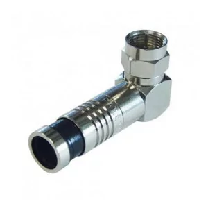 Plug Type F 90º Compression...
