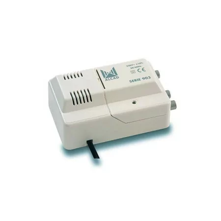 Alcad UHF Mast Amplifier Kit - 32dB - 4 Inputs - AM-497 - w/ Power Supply - 9030206