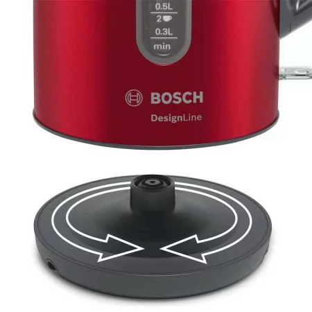 Bosch DesignLine Jug - 1.7 L - Red - TWK-4-P-434