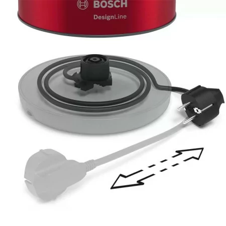 Bosch DesignLine Jug - 1.7 L - Red - TWK-4-P-434
