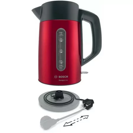 Bosch DesignLine Jug - 1.7 L - Red - TWK-4-P-434