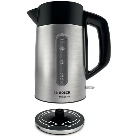 Bosch DesignLine jug - 1.7 L - Stainless steel - TWK-4-P-440