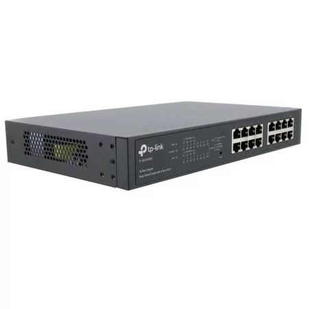 TP-Link Switch - 16 Ports - Gigabit - Smart Managed PoE + Rack Mountable - TL-SG1016PE
