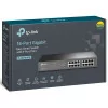 TP-Link Switch - 16 Ports - Gigabit - Smart Managed PoE + Rack Mountable - TL-SG1016PE