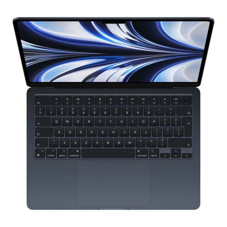 Apple MacBook Air 13" - M2 / CPU 8-Core / GPU 8-Core - 8GB/256GB - Meia-Noite - MLY33PO/A