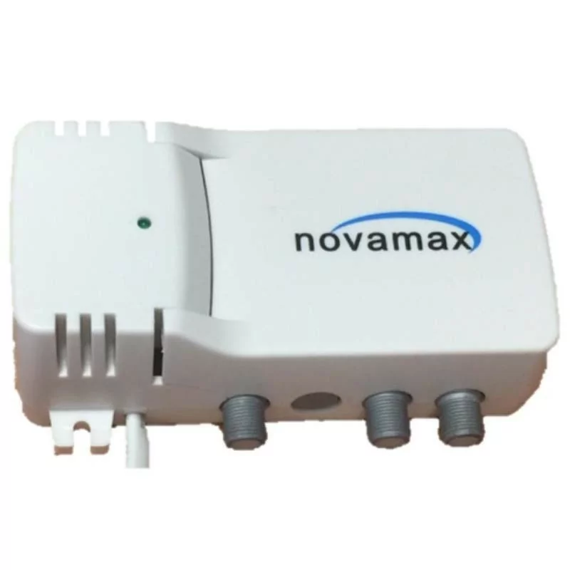 Novamax Nova Mini 2 Indoor Amplifier - 2 Outputs - UHF / VHF 24 dB - NV033035M Novamax Nova Mini 2 Indoor Amplifier - 2 Outputs - UHF / VHF 24 dB - NV033035M