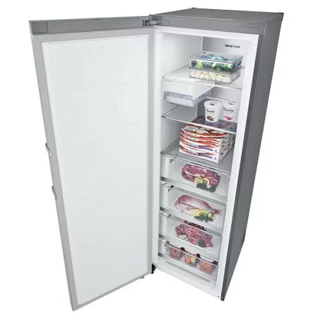 LG Upright Freezer - 324L - Class D - Metal Sorbet - GFM61MBCS
