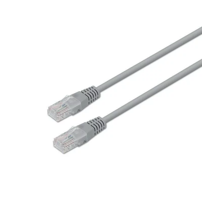 Cabo de Rede RJ45 UTP Cat6 Aisens - 1M - Cinza|AISENS|8436574702651 Cabo de Rede RJ45 UTP Cat6 Aisens - 1M - Cinza|AISENS|8436574702651
