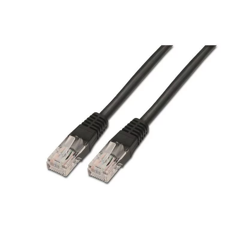 Cabo de Rede RJ45 UTP Cat6 Aisens - 2M - Preto
