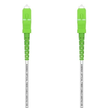 Cabo de Fibra Ótica G657A2 3.0 Aisens - 3M - Branco