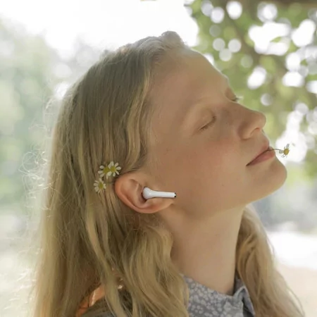 Haylou TWS Earbuds Bluetooth 5.3 - X1 Neo White - USB-C - Brancos|Haylou|6971664933826