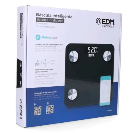 Balança Inteligente Body Composition EDM - Apple, Samsung, Google Health