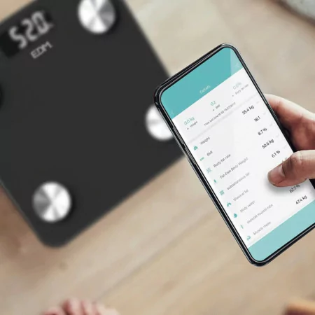 Balança Inteligente Body Composition EDM - Apple, Samsung, Google Health