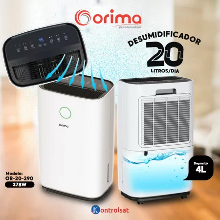 Orima OR-20-290 Dehumidifier - (20L/Day 4L Tank)