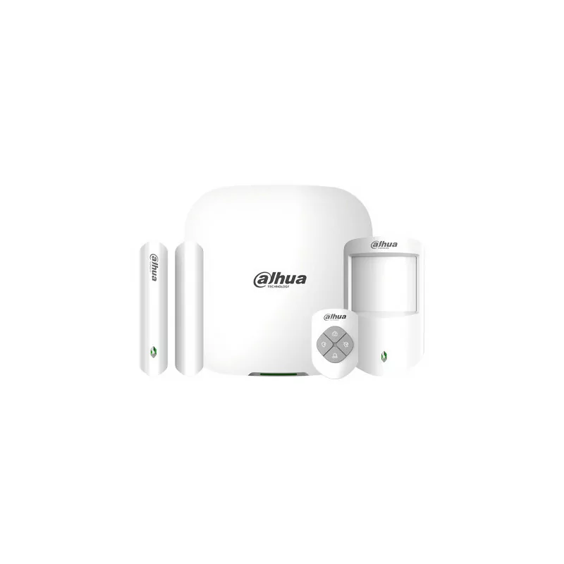 Kit de Intrusão Via-Rádio Dahua - Kit Alarme Basic - ARC3000H-03-GW2