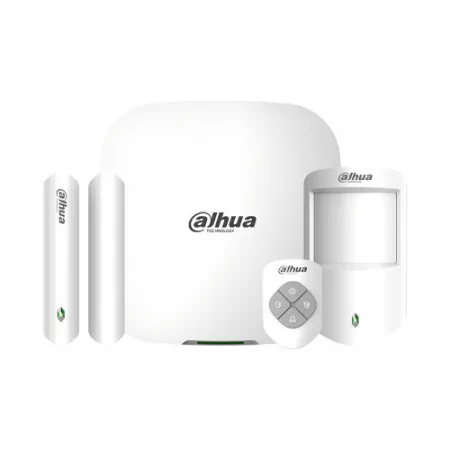 Kit de Intrusão Via-Rádio Dahua - Kit Alarme Basic - ARC3000H-03-GW2