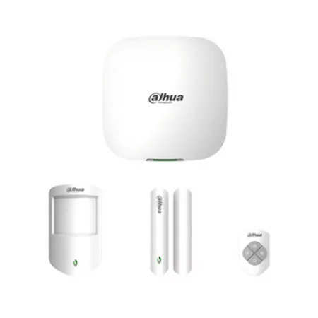 Kit de Intrusão Via-Rádio Dahua - Kit Alarme Basic - ARC3000H-03-GW2