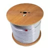 Cabo Coaxial RG6 Branco - 300M - Idealsat|Idealsat|