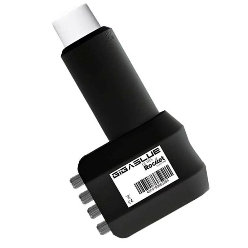 LNB Quad Ultra Rocket Gigablue - 0,1dB