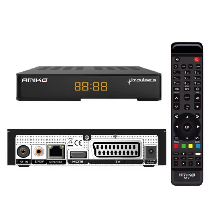 Amiko Impulse 3 - Cabo T2/C - Full HD