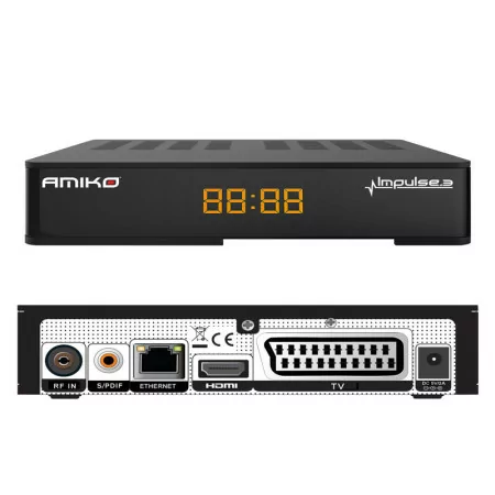 Amiko Impulse 3 - Cabo T2/C - Full HD
