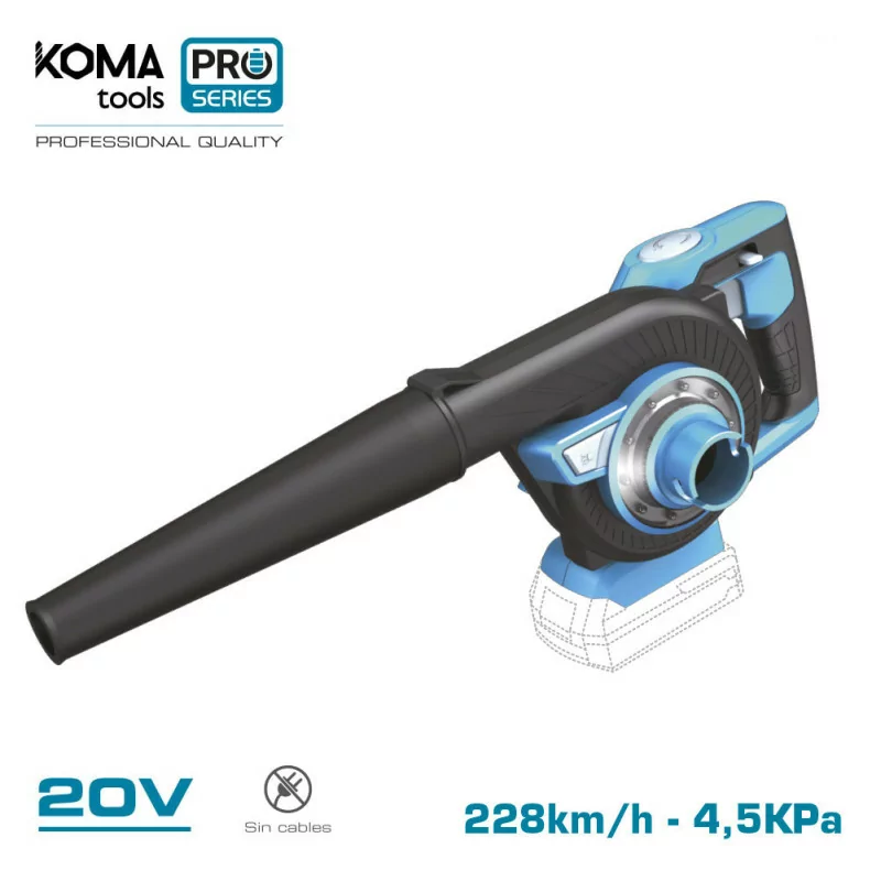 Blower Vacuum Cleaner - Koma Tools Pro Series - 20V Blower Vacuum Cleaner - Koma Tools Pro Series - 20V