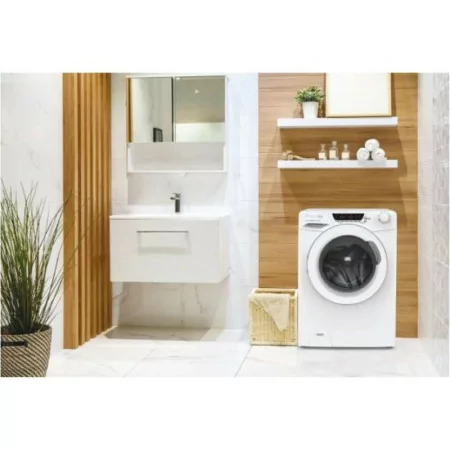 Máquina de Lavar Roupa Candy 8Kg - HE128TXME/1 - 1200rpm - Wi-Fi