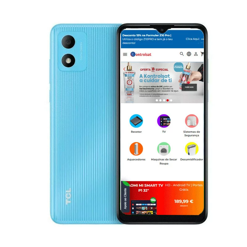 Smartphone TCL 305i - 2GB/32GB - Dual SIM - Azul